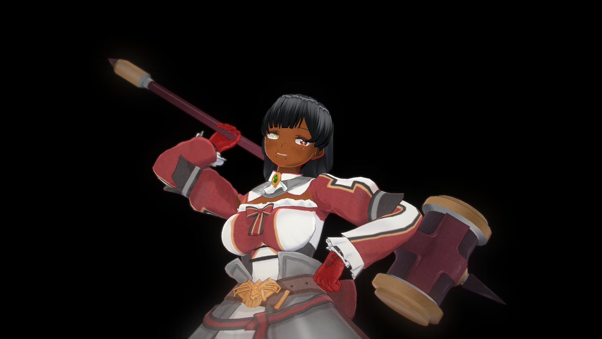 JoyBoyTK's tweet image. First In Command Lisa #CC #COM3D #3dart #Art