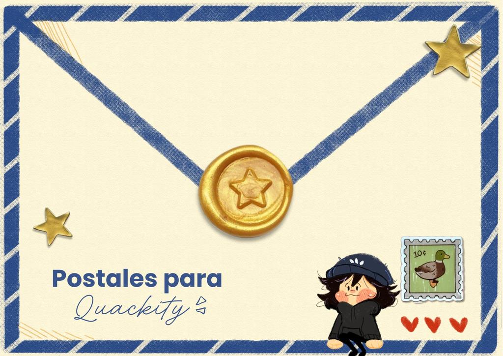 AMIGOS
Ayer se hizo este proyecto en donde hay postales de agradecimiento para Quackity (debido al mensaje que mandó en WhatsApp)

Gracias Quackity por lo que haces día tras día. Te queremos mucho <a href="/Quackity/">Quackity</a>

Les dejo el link:
drive.google.com/drive/folders/…