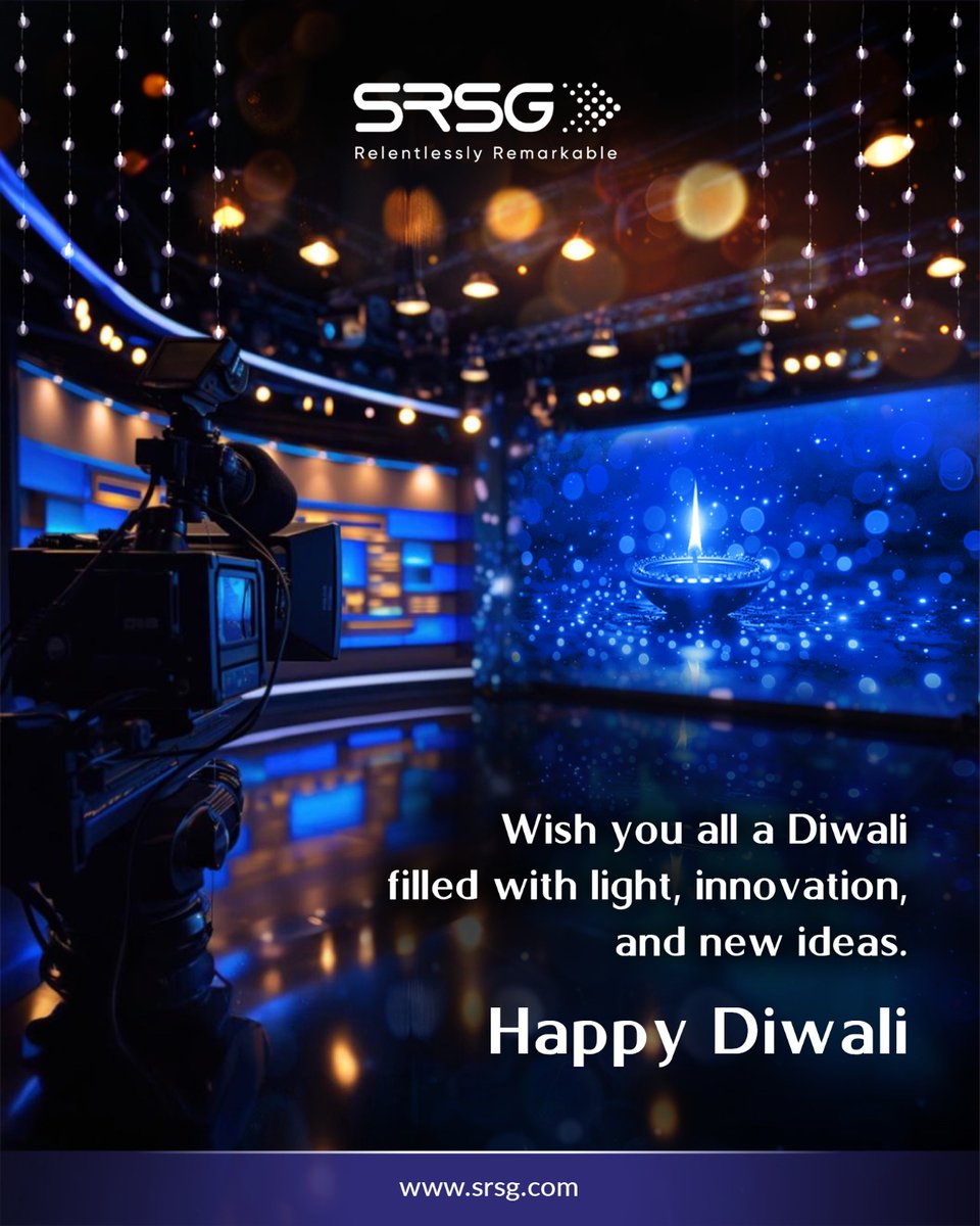 May the festival of lights bring joy, innovation &amp; new ideas to your world.

Happy Diwali from all of us at #SRSG! 🪔

...
#HappyDiwali #Innovation #TeamSRSG
