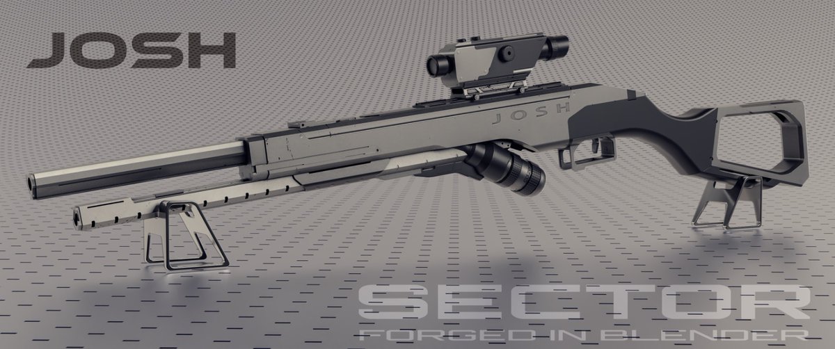 Y_V_5's tweet image. شرايكم 🌝🌚.. Sci fi gun 

@arabic3d

#blender #3D #بلندر