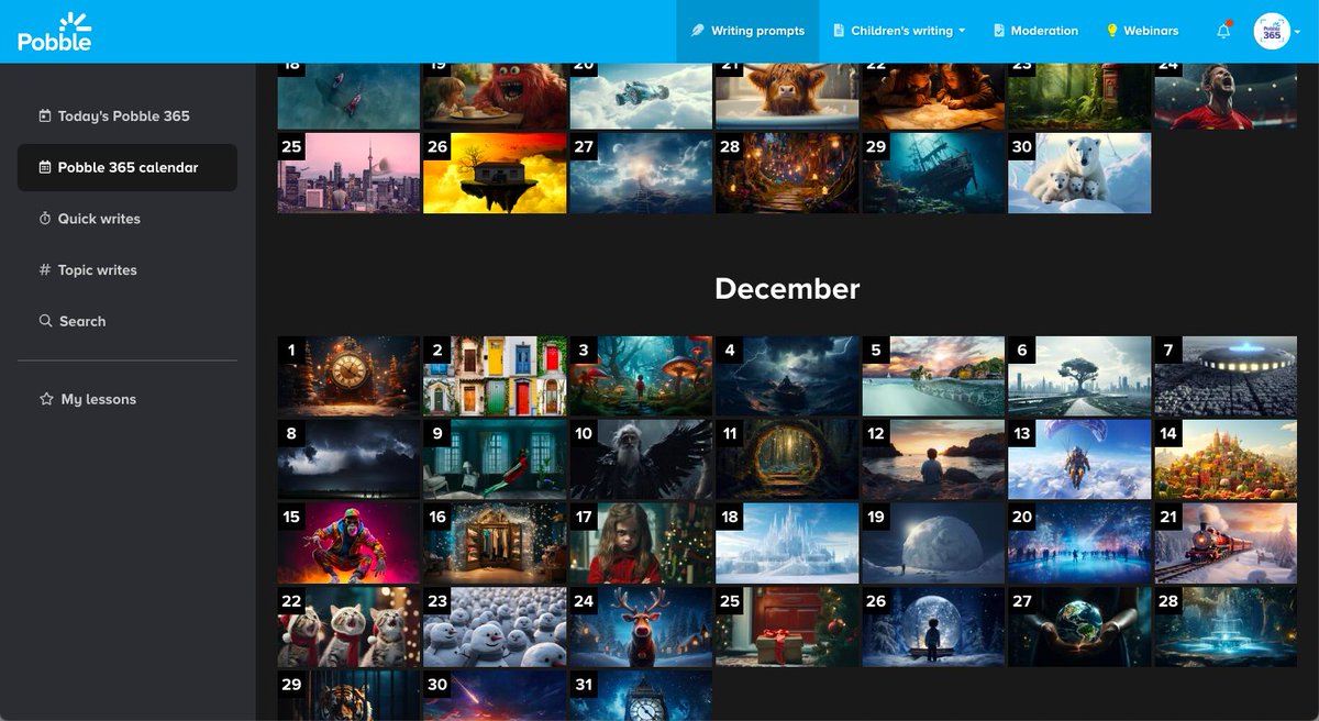 HeyPobble's tweet image. Did you know Pobble 365 provides a free ready-made writing prompt every day of the year? 📅 Perfect for those days when you need an extra dose of creativity in the classroom! 
Check out our latest prompt: hubs.ly/Q03NfyjH0 🪄📝
#Writingprompt #Teachingideas #TeamEnglish