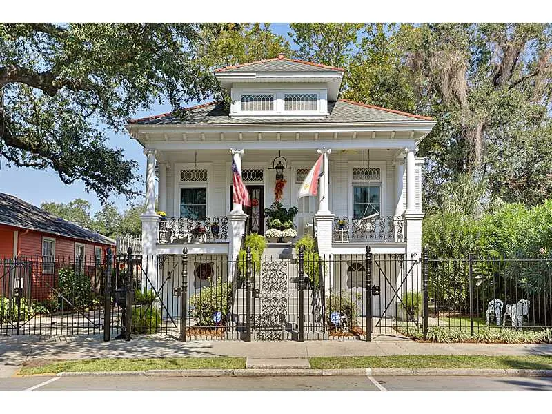 greek revival in new orleans, louisiana (1912)...