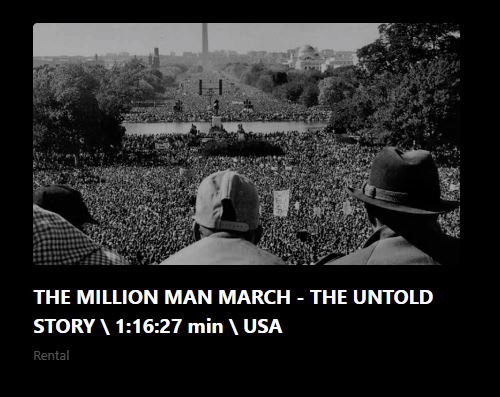 The Million Man March tweet media