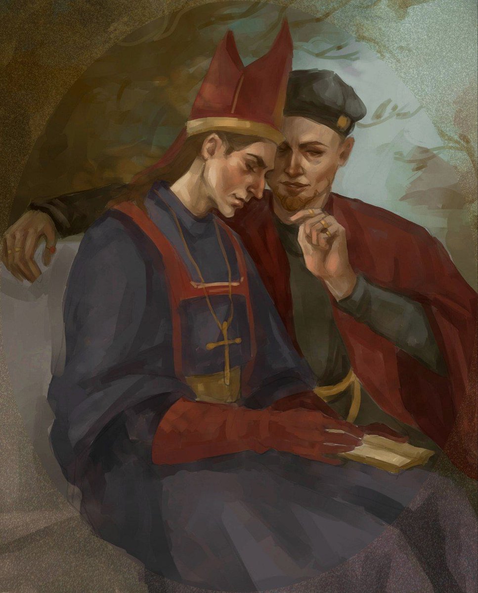 every painting will be redrawn with Cauchon and Talbot  
amen 🙏