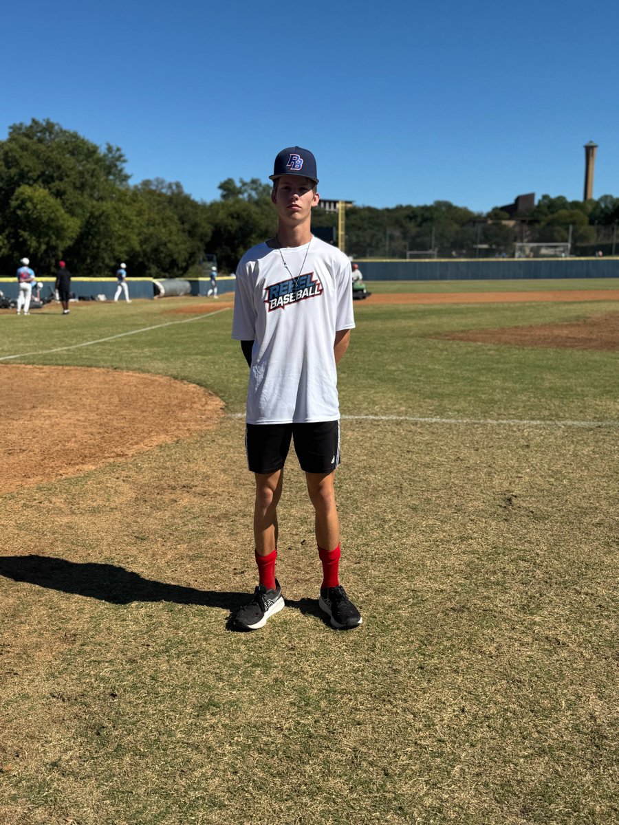 FiveToolTexas's tweet photo. F: @rebelballers 5, Wow Factor Ft Worth 2027 Black 4
PoG: Jace Reed 1-2, 2B
Hitter: Jakim Velazquez 2-2 https://t.co/RNHlKIuQjt