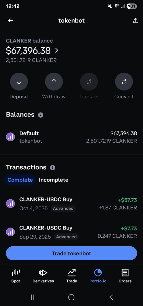 🚀 $CLANKER $1,000 GIVEAWAY! 🚀
We're giving away $1,000 worth of $CLANKER to one lucky winner! 💰 Here's how to enter:
1️⃣ Like this post
2️⃣ RT/share it
3️⃣ Comment

#CryptoGiveaway #Airdrop #CryptoCommunity #Blockchain #DeFi #CryptoNews #TrendingNow #Viral #GiveawayAlert #clanker