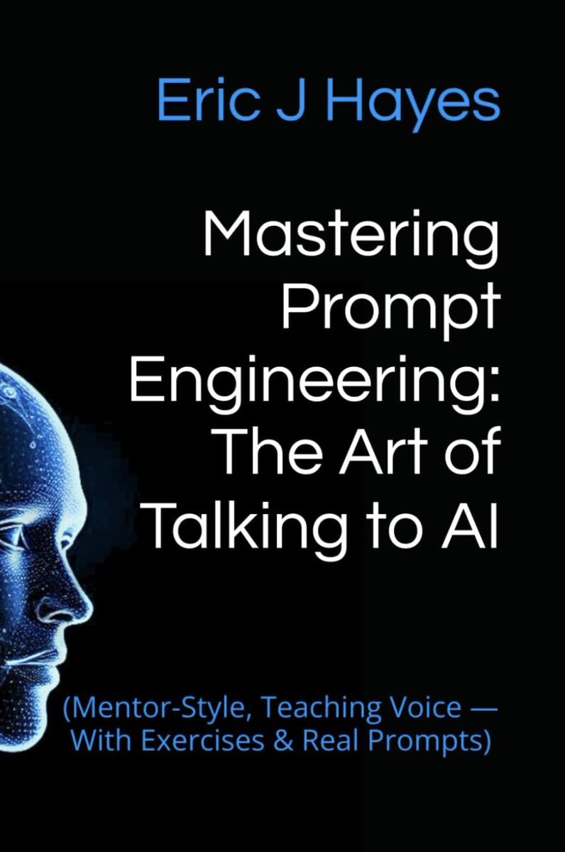 CrunkatlantaMag's tweet image. a.co/d/7cQflGR Imagine you could speak any language in the world—but your words shaped reality itself.
That’s what #promptengineering feels like in today’s AI-driven age. #ChatGPT