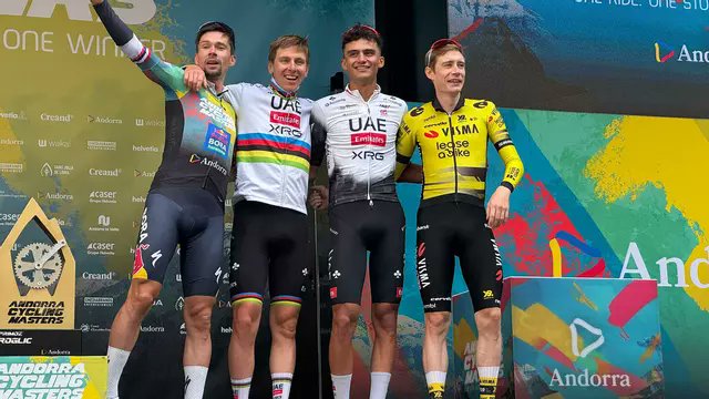faustocoppi60's tweet image. 600.000€ in this photo. 🤑 Apparently, 150K€ was the starting fee for each of these champions today in Andorra Masters Classic. Is this the highest pay ever for a criterium? 
Anyway, good to see such amount of money in cycling, not just in other sports. Well deserved by all 4.