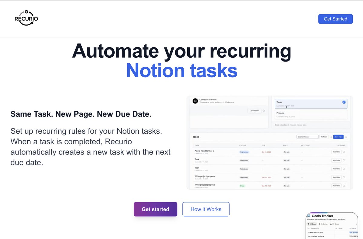 uzairtechwisely's tweet image. What's that one thing that has been your secret sauce for productivity? In our team, it has been Notion + Recurio #notioncreator #notiontips #Notionhack