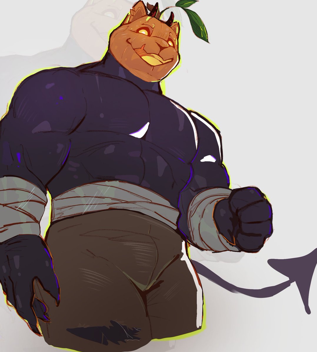 HEAVVENER's tweet image. ooughh... pumpkin head...