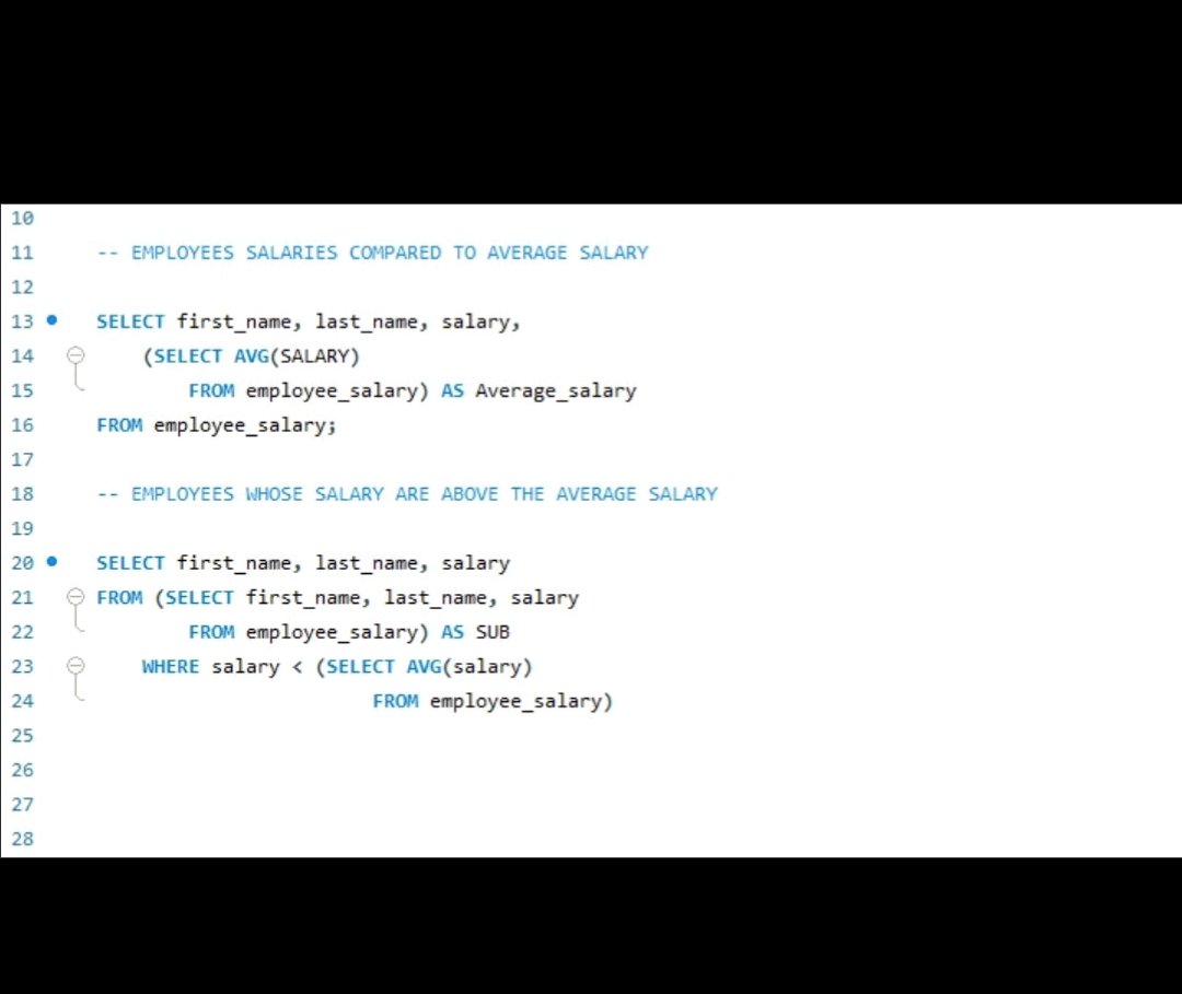 Oluwamayor20's tweet image. I learnt STRINGS FUNCTIONS & SUBQUERY on SQL today
All I can say is damn ๐ฎโ๐จ๐
Window function and may be CTEs tomorrow ๐ช๐ป
I will be making a LinkedIn post every week on my growth.
This week link:
linkedin.com/posts/abdulrasโฆ
Don't forget to connect too, Thank you โค๏ธโค๏ธ