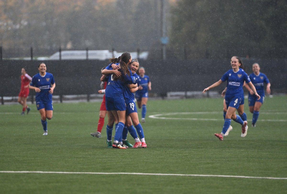 stjwfc's tweet photo. 🙌🌧️ Celebrations in the rain this afternoon for the team. https://t.co/aBve7nTjRN