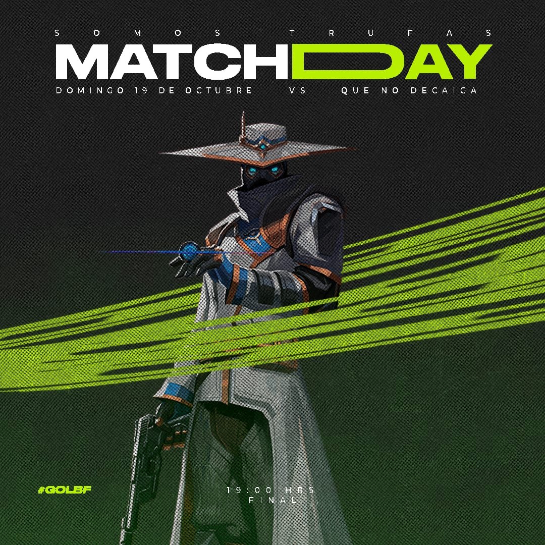 LowBatteryFive's tweet image. Hoy nos enfrentamos contra @QND_Esports  en el torneo de @SomosTrufas por la gran final, nos vemos hoy a las 7 hora chile para apoyar al team y que esten con las pilas cargadas!! 

kick.com/somostrufas