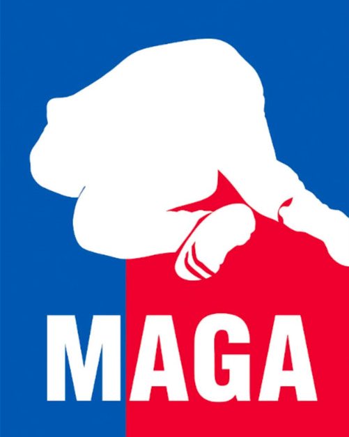 New MAGA logo just dropped 🤣💀