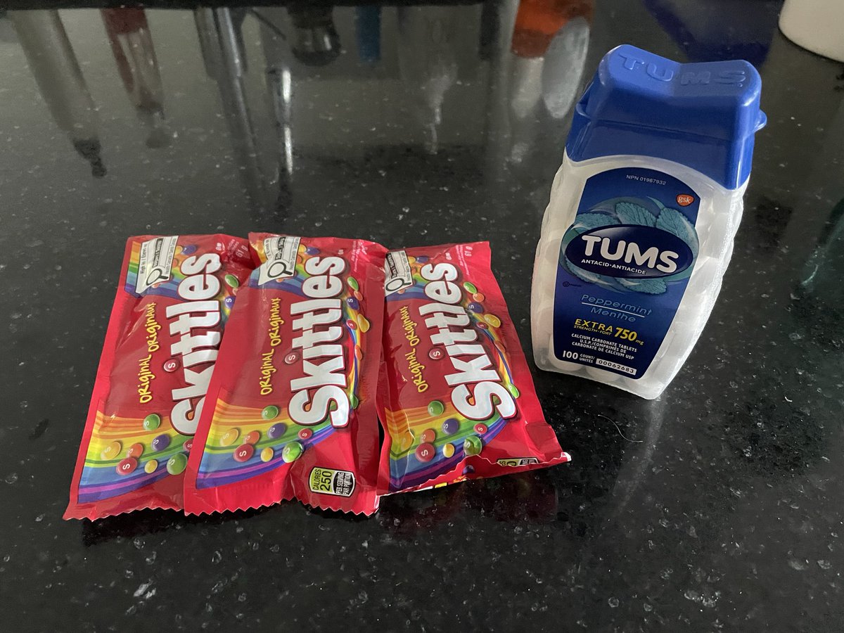 Don’t worry, my dinner plans are well balanced, with both food groups represented.