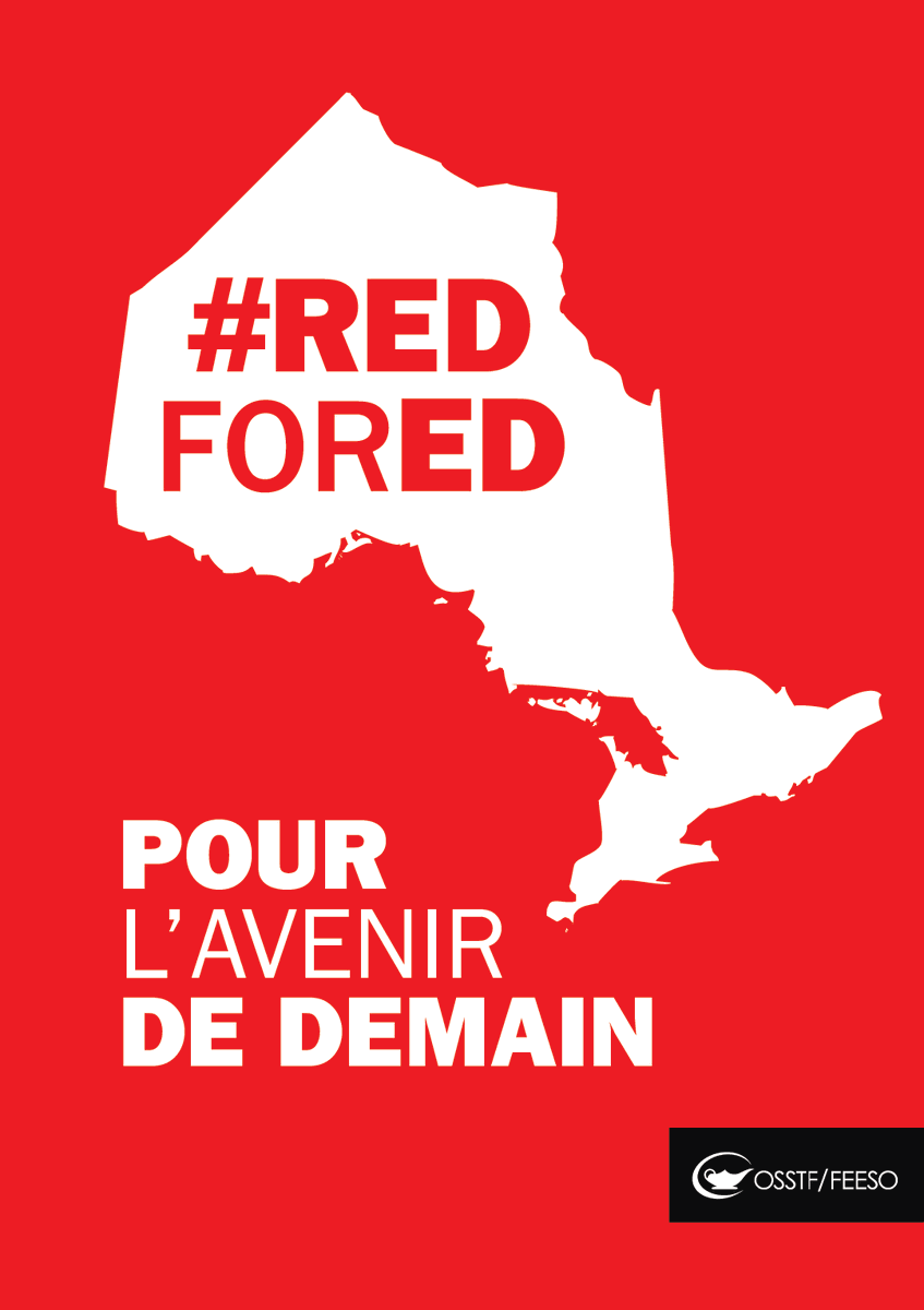 osstf's tweet image. N’oubliez pas — la semaine #RedForEd commence demain!

Portez du rouge demain pour montrer votre appui à une éducation publique de haute qualité, financée par les deniers publics, pour tous les élèves et étudiant(e)s, de la maternelle à l’université! ✊🏽

#OSSTF #FEESO