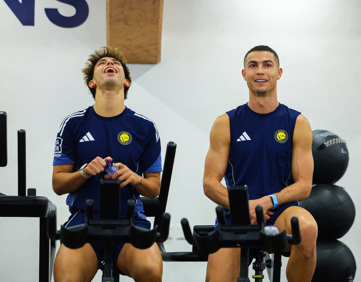 AlNassrFC_EN's tweet photo. Winning vibes only 😄 https://t.co/y3q5w5c62v