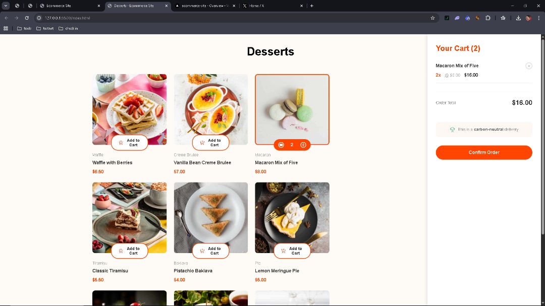 CodeEdison's tweet image. Finally done with my e-commerce project after a whole month of trying.
Got little experience on handling JavaScript And Dom manipulation.
Loving this feeling ❤️.
ecommerce-site-seven-iota.vercel.app
