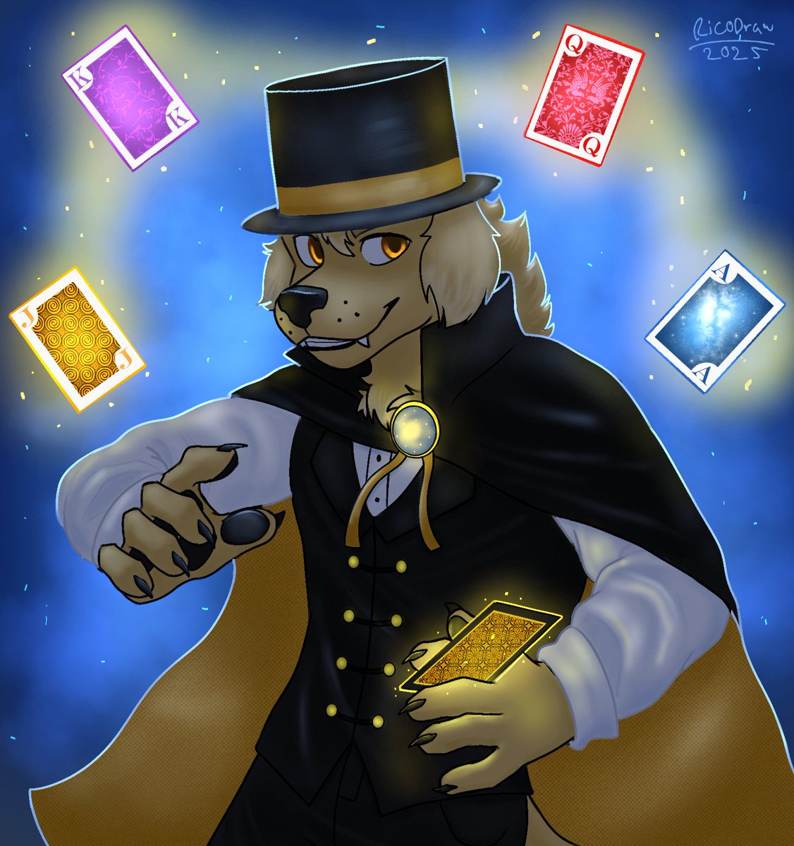 Magician! 

#furry #furryart