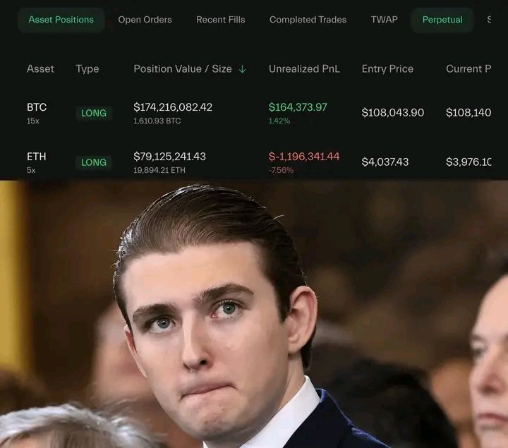 A WHALE WITH A 100% WIN RATE JUST OPENED $BTC AND $ETH LONGS WORTH $255 MILLION

HE DEFINITELY KNOWS SOMETHING

Follow me for more info like this 💫
#CryptoMarket #Bitcoin #Trump