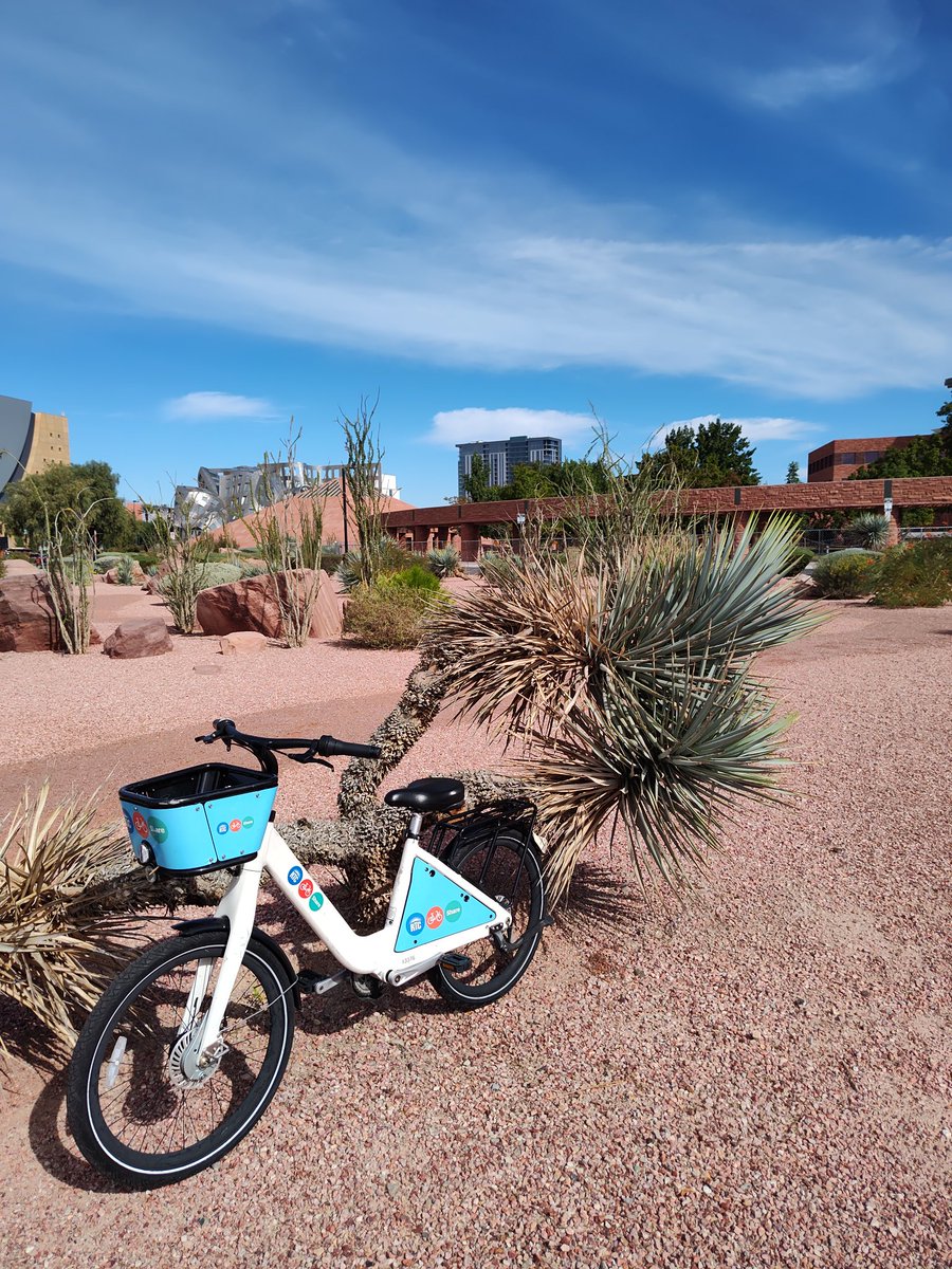 Just registered for this year's <a href="/R2RProjectHero/">Project Hero</a> Las Vegas Honor Ride 2025!  I'm really considering the 20 mile route on this #RTCBikeShare bicycle! It might take me a while but it might be fun!
