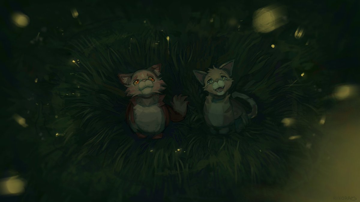 warrior cats scene commission :P

#warriors #warriorcats #commission #furry #furryart