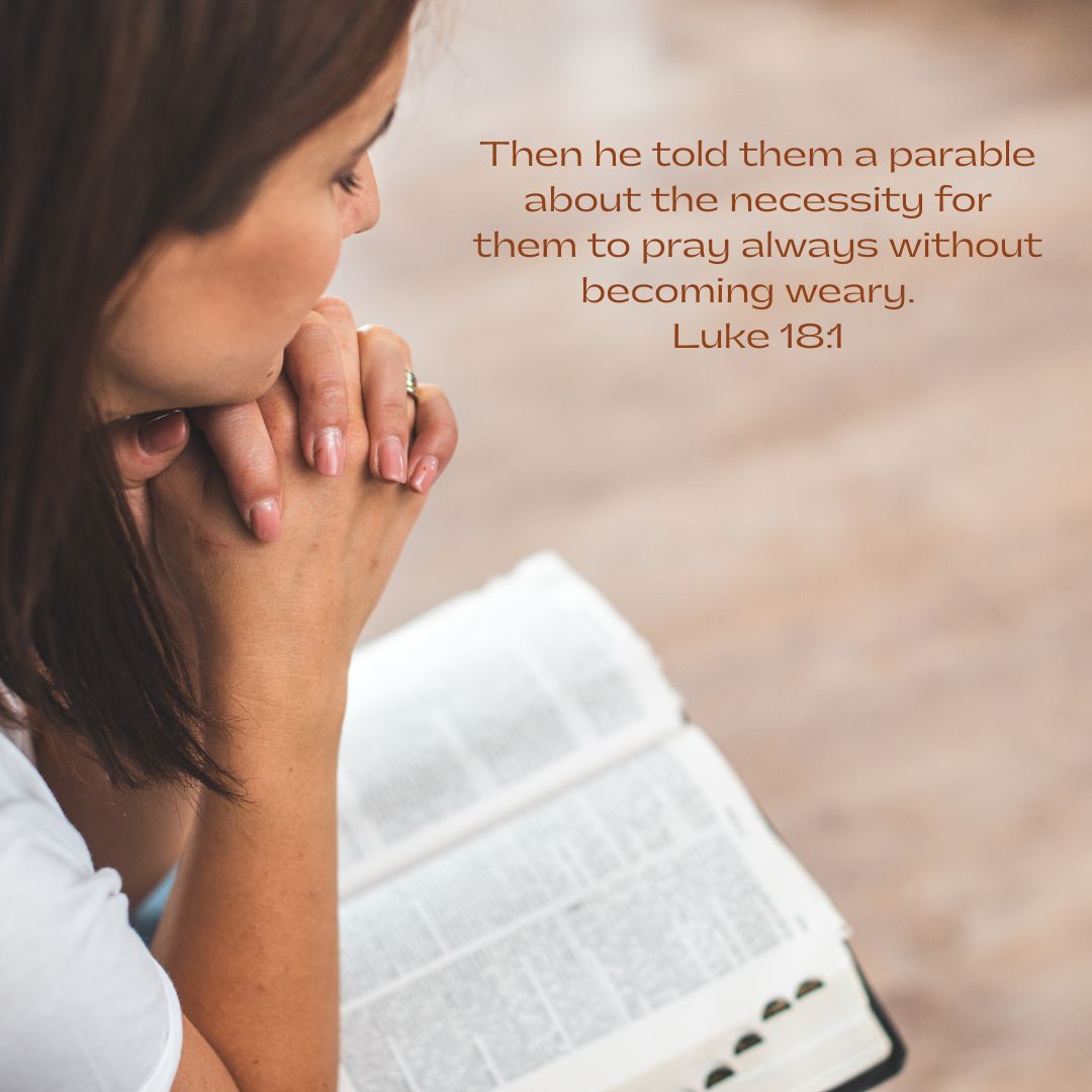 OYYAM's tweet image. Jesus reminds us: never stop praying. Even when it feels like nothing’s happening, keep showing up—God is listening. 

#KeepPraying #FaithInAction #Jubilee2025 #PilgrimsOfHope