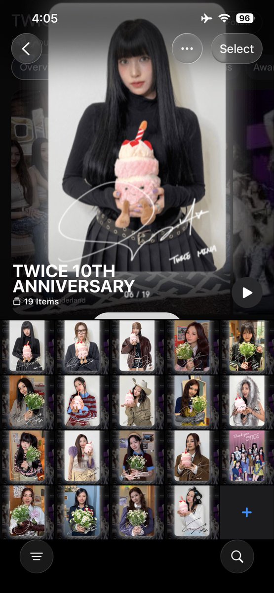 MINARIHWASA's tweet image. I GOT THEM ALL ❤️🥰
#ONCE #원스 #TWICE #트와이스 
#TWICE_10th_Anniversary