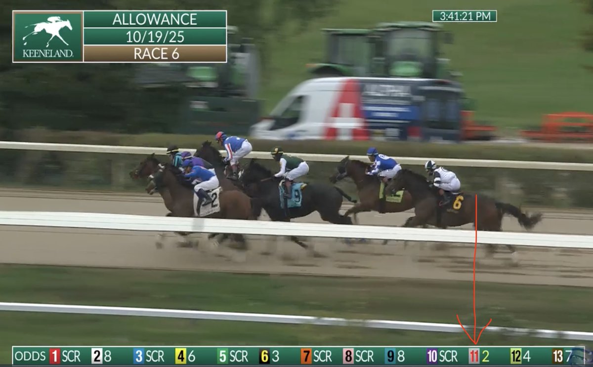 raypaulick's tweet image. Why even bother to show win odds any more? The CAW are making a mockery of the game and the tracks and racing commissions are facilitating this fleecing of horseplayers.