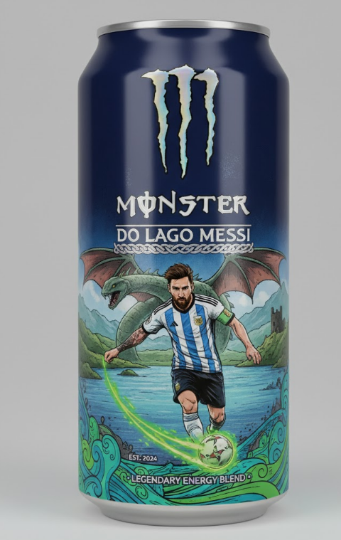 Rodrigoblizzard's tweet photo. Alguém já tomou o novo @MonsterEnergy  em homenagem ao Messi? https://t.co/9fBvHLm4nF