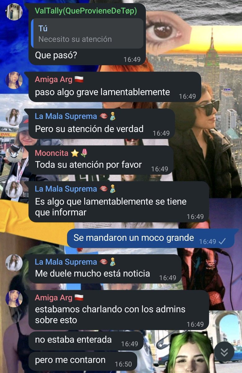 𝗔𝗹𝗴𝗼 𝗴𝗿𝗮𝘃𝗲 𝘀𝘂𝗰𝗲𝗱𝗶𝗼... 
Se les informará en continuación pero se necesita mucha de su atención, no podemos creer lo que pasó en estos momentos. Espero que puedan entendernos, ya los de vdf se enteraron pero se necesita de su atención