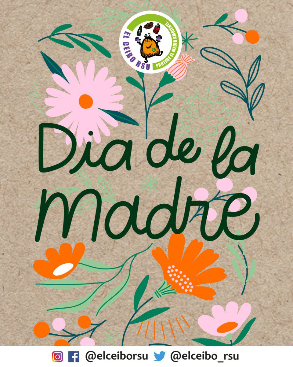¡Feliz día a todas las Mamás‼️ Especialmente a las de nuestra cooperativa, a quienes les mandamos un fuerte abrazo con mucho cariño y amor 💚

🌟Un beso al cielo para nuestra querida Cristina Lescano, la mamá fundadora del Ceibo RSU

#FelizDíaDeLaMadre #diadelamadre