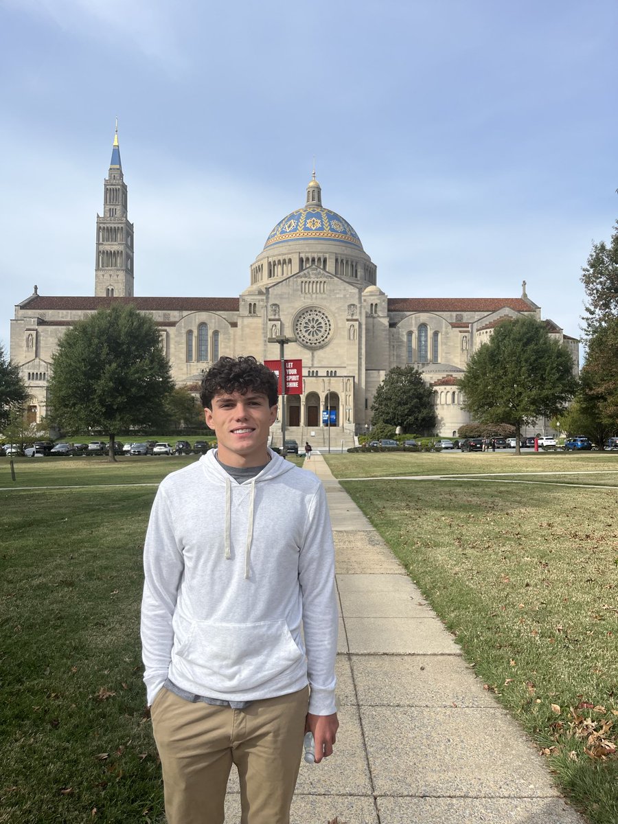 Thank you <a href="/CoachMikeGut/">Mike Gutelius '92</a> &amp; <a href="/Coach_Coles74/">Coach Coles</a> the game day visit! It was a great game and a great atmosphere to be at! Hope to get back on campus soon!   
<a href="/CatholicU_FB/">𝘾𝘼𝙏𝙃𝙊𝙇𝙄𝘾 𝙐 𝙁𝙊𝙊𝙏𝘽𝘼𝙇𝙇</a> 
<a href="/CC_Irish_FB/">Camden Catholic Football</a> <a href="/CoachKdCC/">Kyle Dupree</a> <a href="/NazirStreater/">Naz</a> <a href="/DHudson519/">Demetrius Hudson™</a> <a href="/FBCGilliam/">Wayne Gilliam II</a> <a href="/_cchsathletics_/">Camden Catholic Athletics</a>