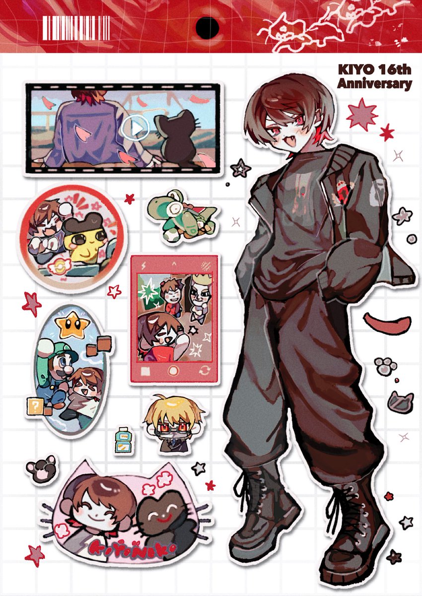 キヨ16周年 ㊗️🎊✨