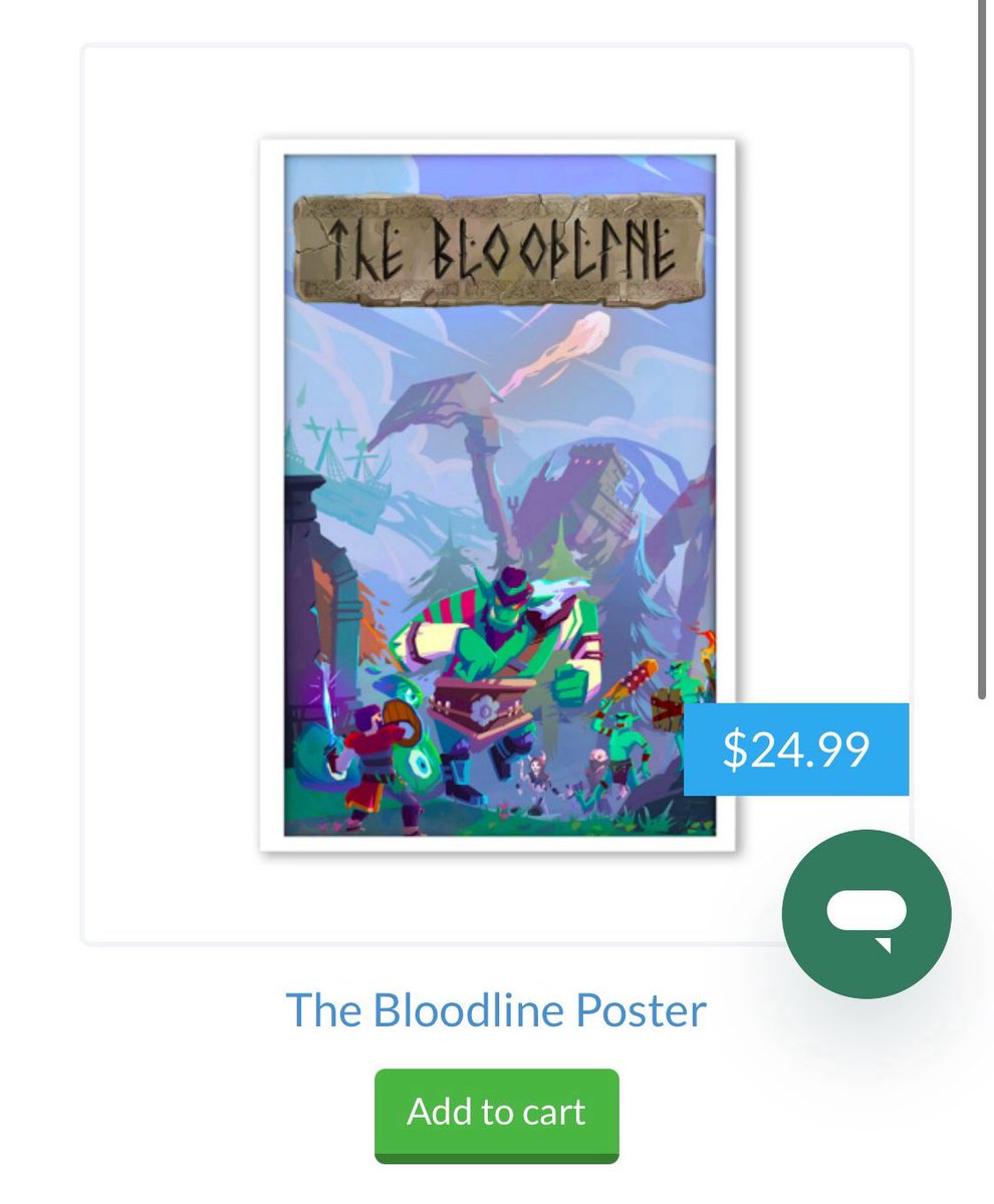 Found my game’s artwork being sold on some random website. While I’m flattered, I should mention that I haven’t licensed or partnered with any website to sell this piece. So if you come across it, know that the money isn’t going towards supporting me or my game. 😁

#indiegames