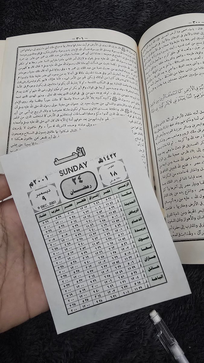 خذيت كم كتاب من مكتبة للكتب المستعمله لقيت فيه اوراق التقويم اهخ ريحة الماااضيي 😭