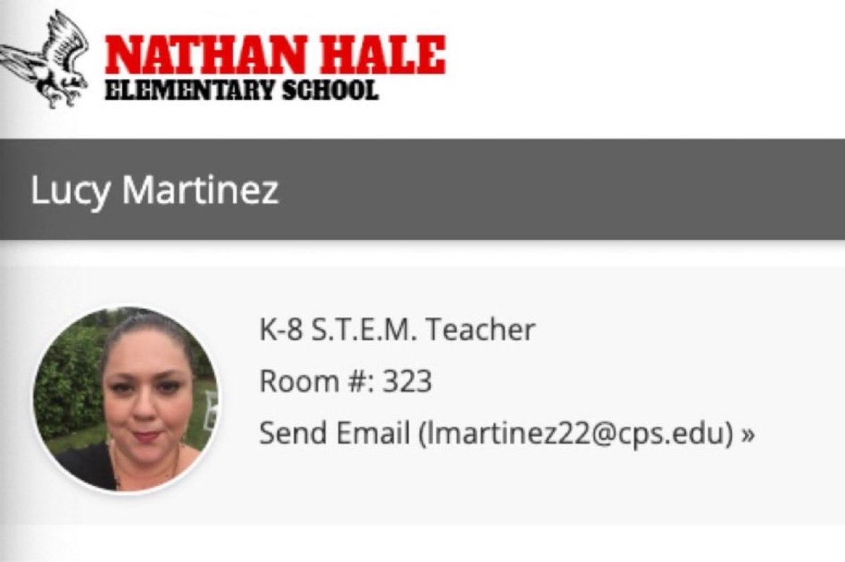 🚨 BREAKING: The woman who made hand gestures showing a bullet to the neck at a no kings protest has been identified as a teacher in <a href="/ChiPubSchools/">CPS - Chicago Public Schools</a>

Her name is Lucy Martinez and she is a K-8 gen ed teacher. 

What should happen to her?