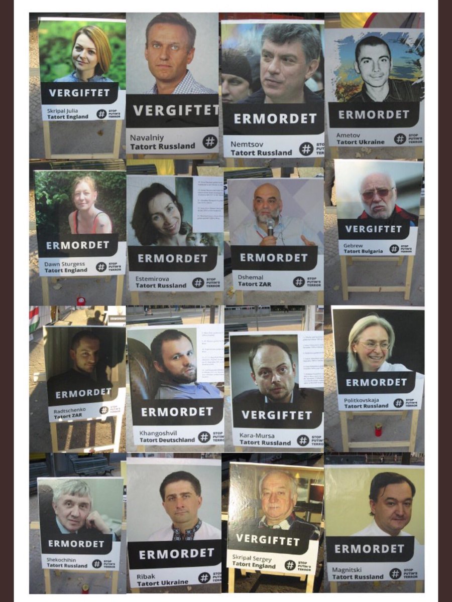 MarioSc40985986's tweet photo. @Hellminator666 @0_7_user Stimmt ansonsten endet es so, und da helfen bei Putin , nicht einmal Staatsgrenzen ,geschweige denn Argumente gegen den Diktator
#Litwinenko https://t.co/csKEQgF0eM