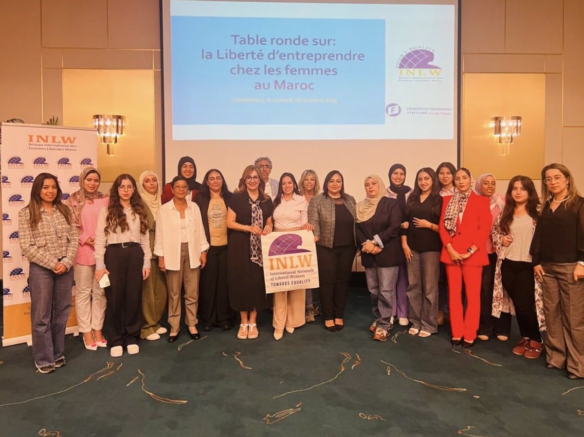 InlwM's tweet photo. Une table ronde riche en discussions et informations pratiques sur les mesures d’accompagnement et de soutien aux jeunes entreprises de #femmes au #maroc @INLWorg https://t.co/qsl6Hpw364