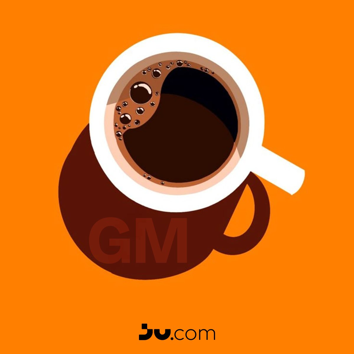 GM, Monday 🌞

Let’s make this week count, stay JU. 🟠