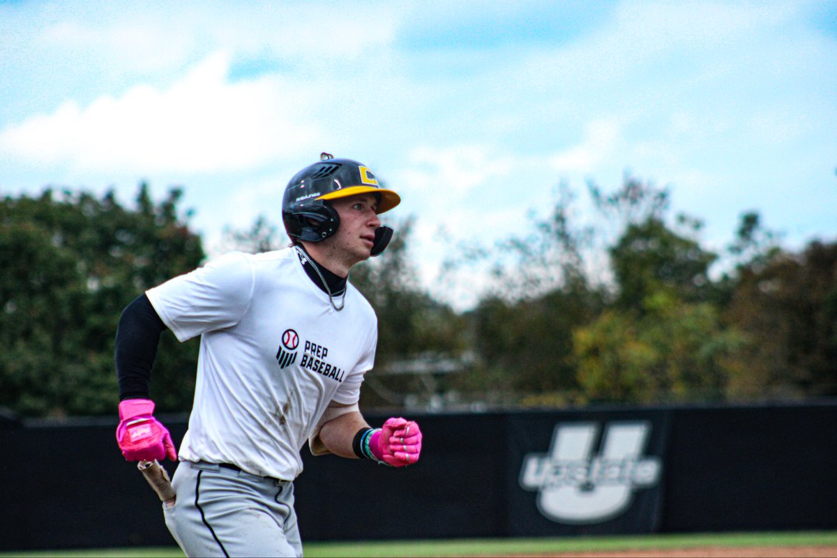 PrepBaseball_SC's tweet image. Have a day Logan Newcomb 

2 BOMBS!!! 

@armadabaseball @logannewk 

#SCProCase25