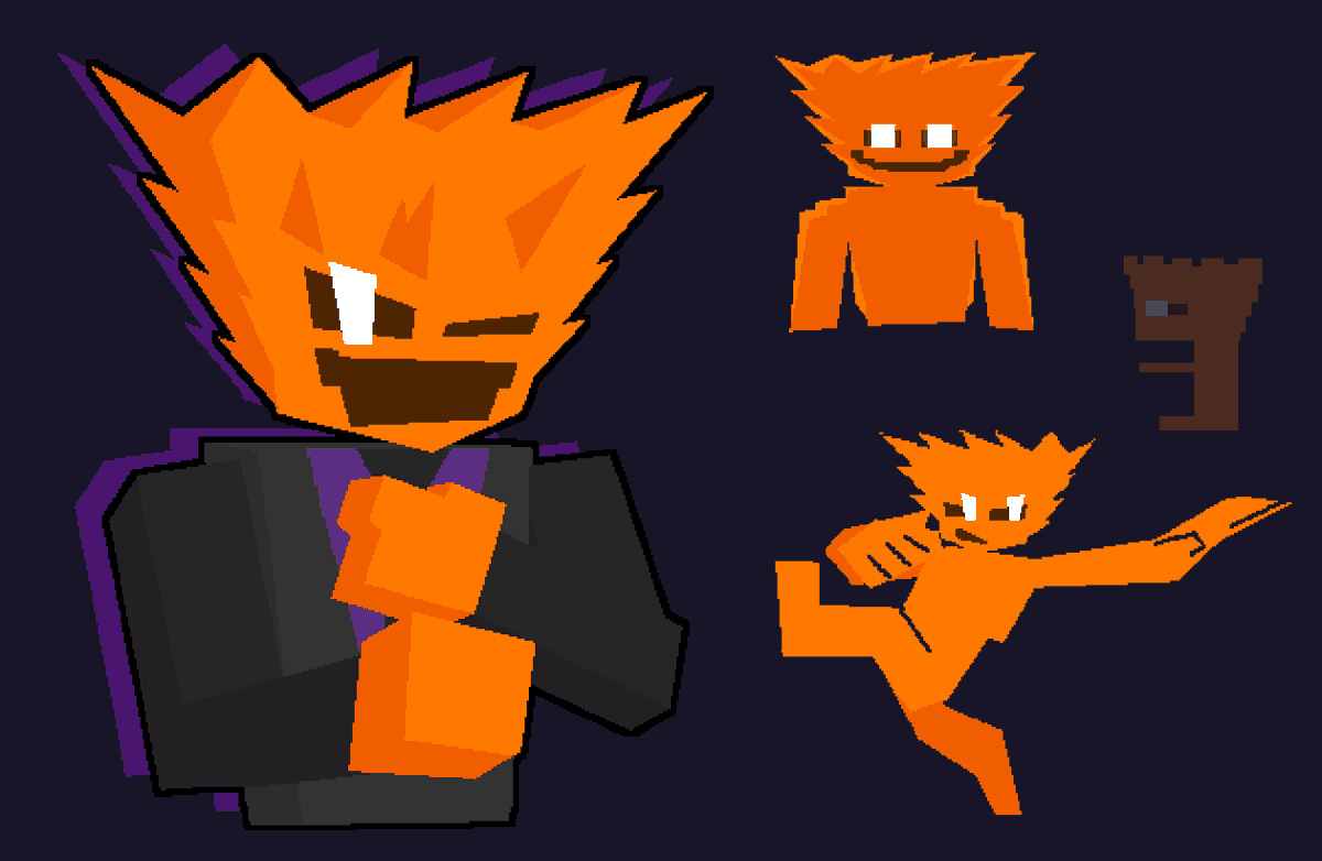 TNiZac13's tweet image. the spooky orange month fit for this year