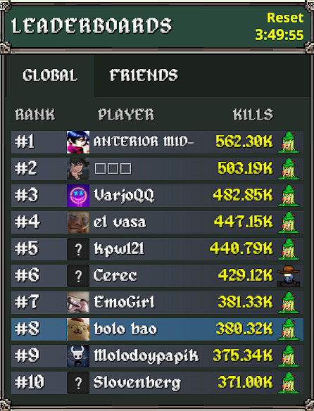 JUST HIT NUMBER 8 IN THE WORLD ON MEGABONK OMG