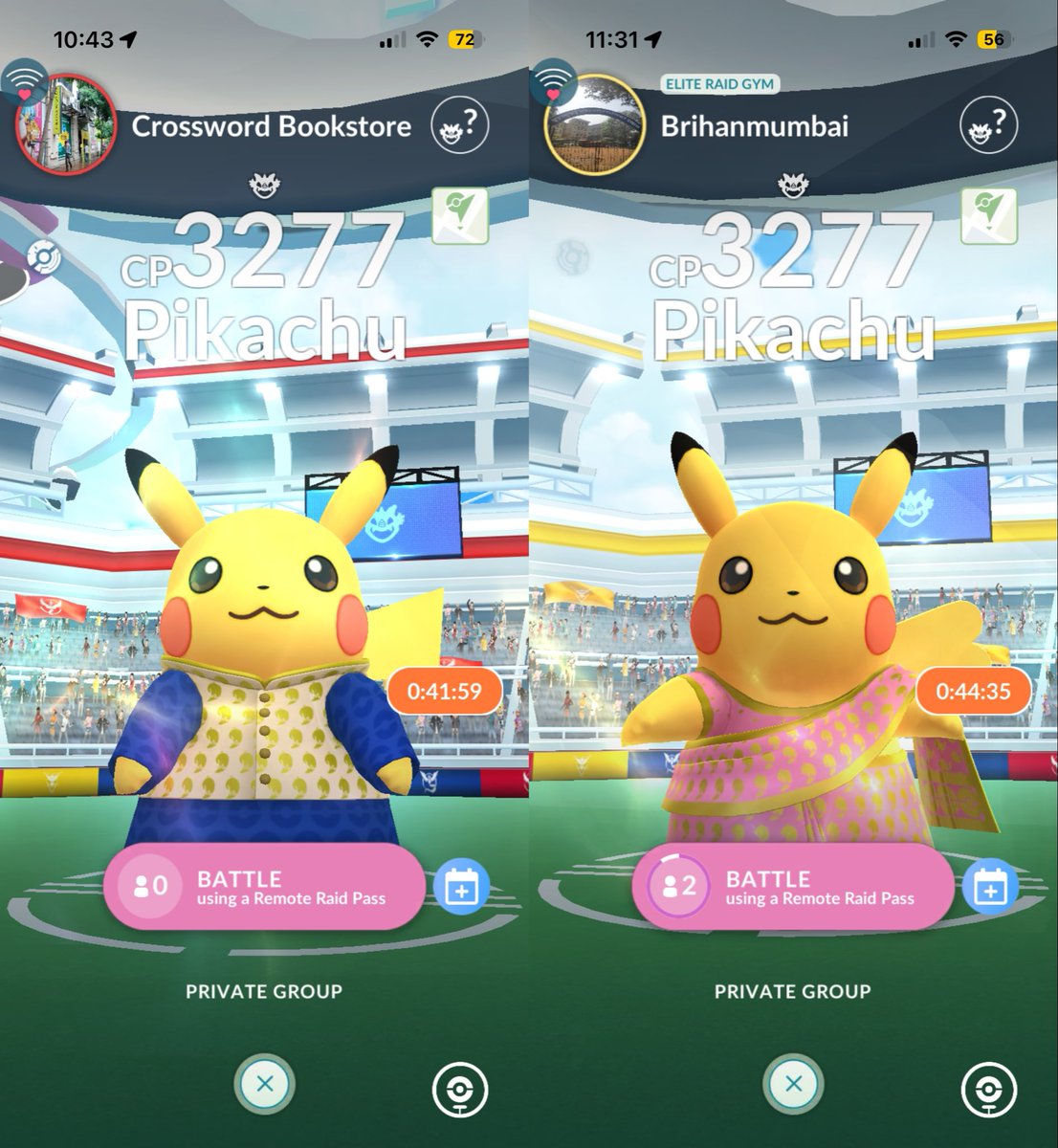 Pokémon Go Mumbai tweet media