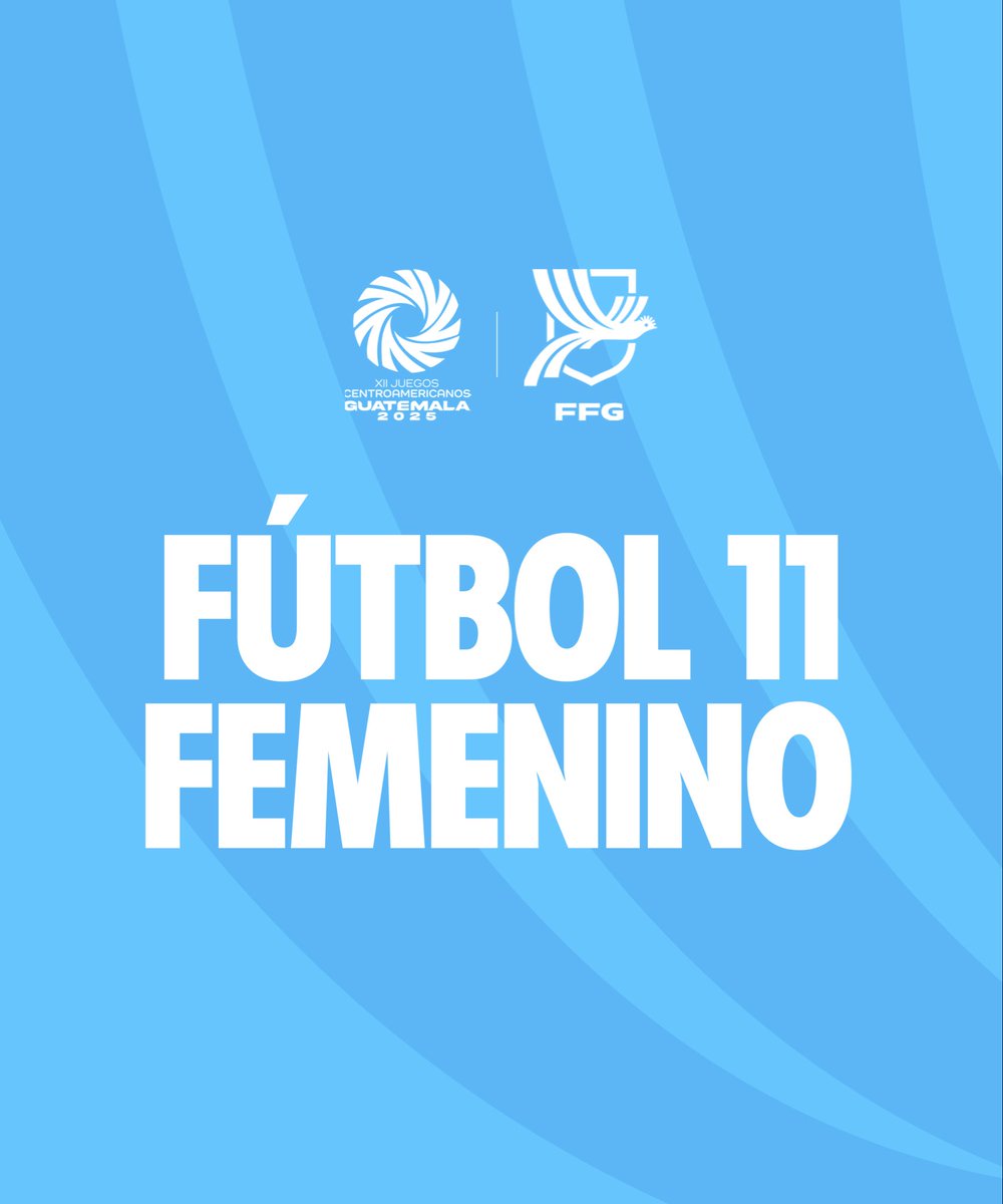 fedefut_oficial's tweet photo. ¡🇬🇹𝗩𝗔𝗠𝗢𝗦 𝗚𝗨𝗔𝗧𝗘𝗠𝗔𝗟𝗔! La Selección de Fútbol 11 Femenino inicia su participación este martes en los XII Juegos Centroamericanos, que se jugarán en nuestro país.

🗓️Te compartimos el calendario de su participación ¡Apoya a tu Sele! 

#VamosGuate 🇬🇹💙⚽️ #SeleMayorFem https://t.co/ojHLiiyJYa