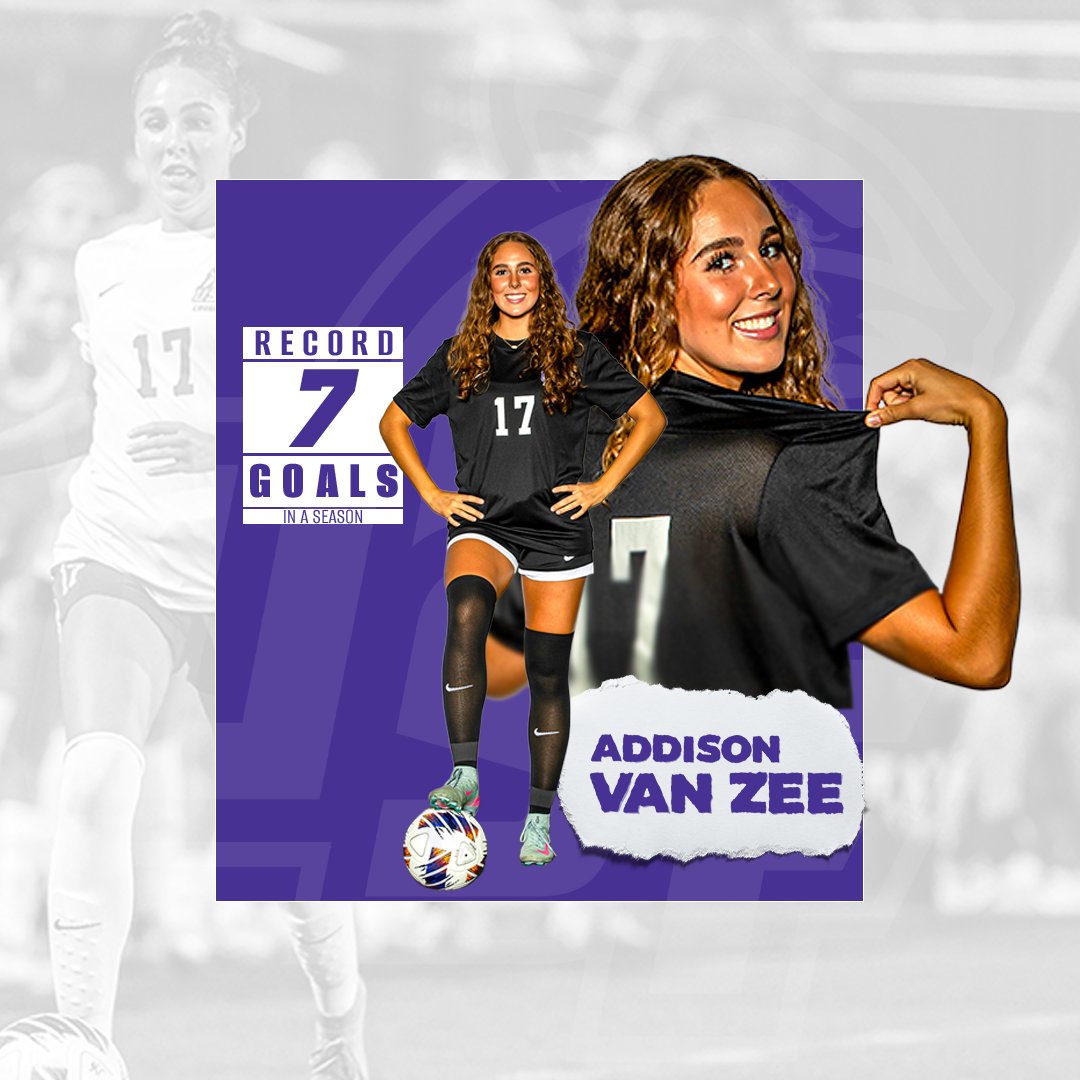 Record setter! 🤩

Congratulations to Addison Van Zee who now holds the USF D2 record for most goals in a season after sending two more through the net today!

Many more to come!

#CooFalls | #GoCoo