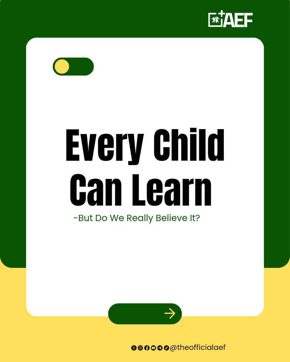 theofficialaef's tweet photo. Teaching isn’t about perfection — it’s about connection.

When we adapt our methods, we open doors to learning for every child.

 Because truly, Every Child Can Learn.

#AEF #TeachingInAfrica #InclusiveEducation #EveryChildCanLearn #masterclass https://t.co/X9Prwl8JRm