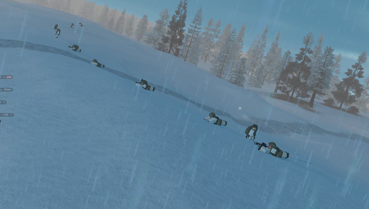 PARAsRoblox's tweet image. Parachute Regiment Weekly Report

Lets see what our troops got up to this week:

-Conducted an artic assault in Finnish territory
- Conducted an humanitarian aid mission in Belize
- Completed an air assault in the Lepintour region
- Refreshment on new jump system

Join today.
