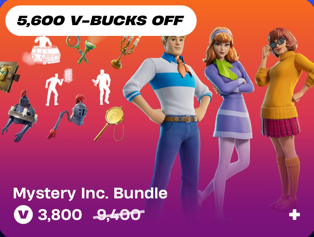 Jmoneydog84's tweet photo. Mystery Inc. Bundle Giveaway
#Fortnite #Giveaway #Ad

HOW TO ENTER!

-Follow me📲
-Like &amp; RT♻️
-Comment 'Done'✅

Ends in 24 hours!

Use Code 'Jmoneydog84' to support me, it helps a lot
💙 #EpicPartner https://t.co/ZaHN8YLnHs