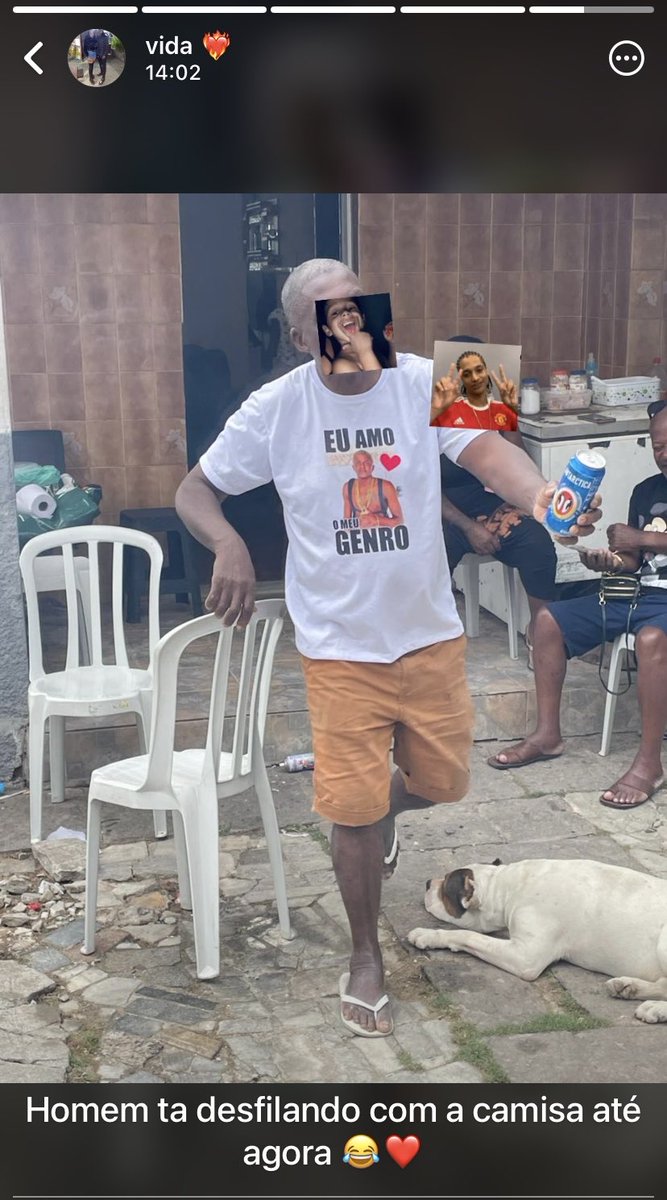 visonabrunna's tweet photo. Quando não souber oque der seu sogro de presente de aniversário , faça igual meu namorido de a ele uma camisa com  sua foto 👍🏽💖🤣
Eu amo esses dois https://t.co/fsjbzOzkyx